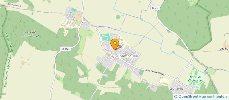 localisation de l'entreprise MONSIEUR JOSEPH GONCALVES  CHAMPCUEIL