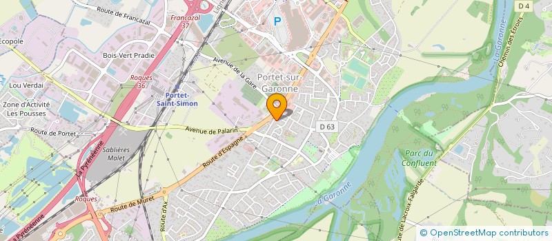 localisation de l'entreprise MONSIEUR JOSEPH GONZALEZ à PORTET-SUR-GARONNE