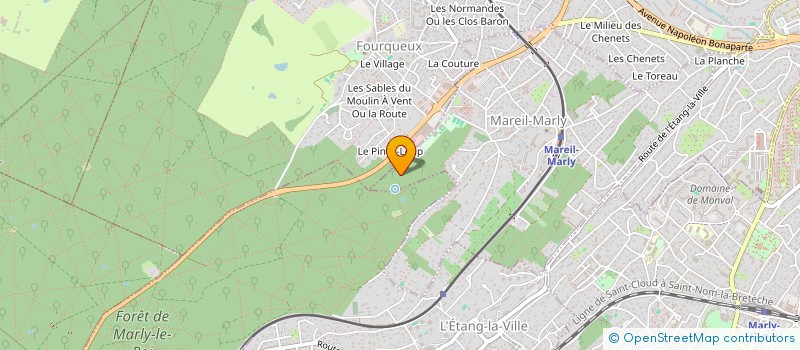 localisation de l'entreprise MONSIEUR JOSEPH GONZALEZ  MAREIL-MARLY