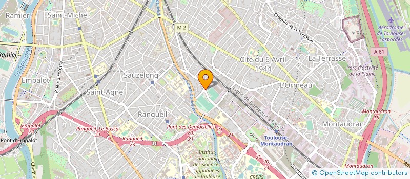 localisation de l'entreprise MONSIEUR JOSEPH GORGAN à TOULOUSE