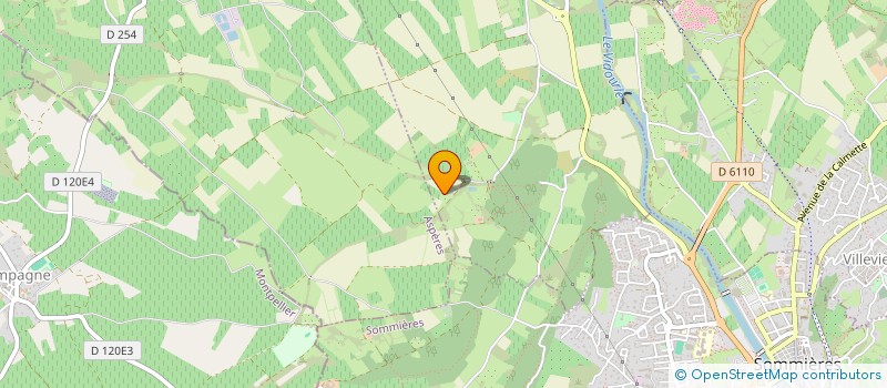 localisation de l'entreprise MONSIEUR JOSEPH GORRETA  AUJARGUES