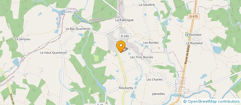 localisation de l'entreprise MONSIEUR JOSEPH GOSCIMSKI à SAINT JUNIEN