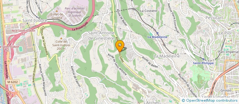 localisation de l'entreprise MONSIEUR JOSEPH GOSSA à NICE