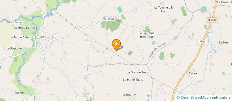 localisation de l'entreprise MONSIEUR JOSEPH GOUAULT  SAINT-DENOUAL