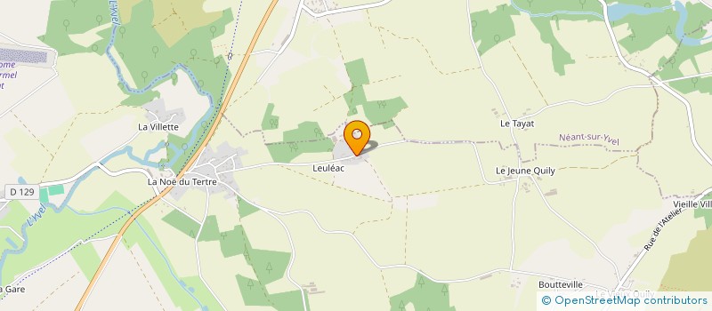 localisation de l'entreprise MONSIEUR JOSEPH GOUGEON  LOYAT