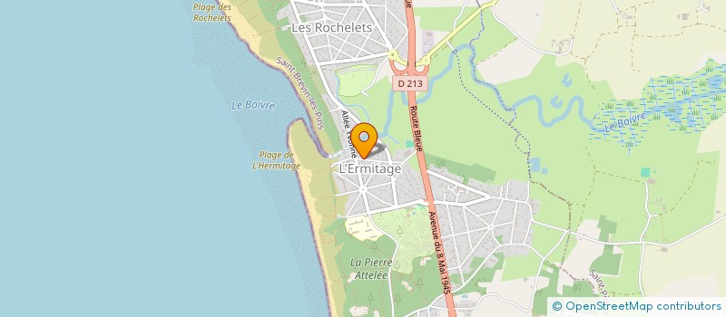 localisation de l'entreprise MONSIEUR JOSEPH GOURBILLERE à SAINT-BREVIN-LES-PINS