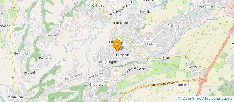 localisation de l'entreprise MONSIEUR JOSEPH GRACCHUS à BAIE MAHAULT
