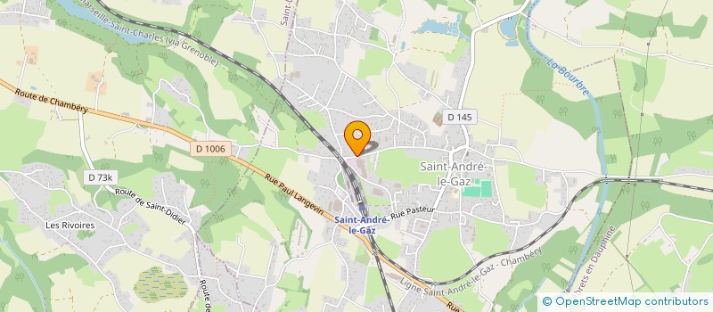 localisation de l'entreprise MONSIEUR JOSEPH GRASSOT  SAINT-ANDRE-LE-GAZ