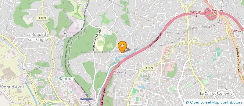 localisation de l'entreprise MONSIEUR JOSEPH GREGOV à MOUGINS