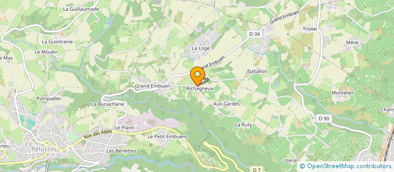 localisation de l'entreprise MONSIEUR JOSEPH GRENIER à CHAVANAY