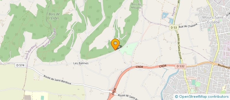 localisation de l'entreprise MONSIEUR JOSEPH GRIMALDI à ROMANS-SUR-ISERE