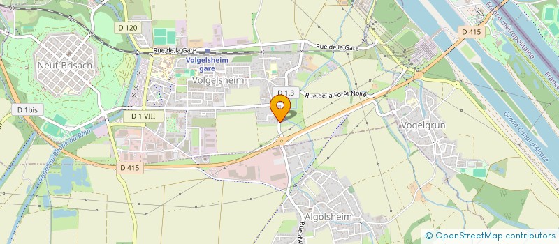 localisation de l'entreprise MONSIEUR JOSEPH GRINGER  OBERSAASHEIM