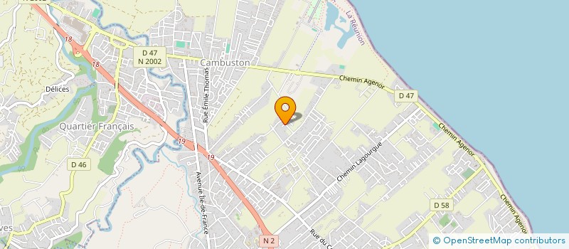 localisation de l'entreprise MONSIEUR JOSEPH GRONDIN  SAINT-ANDRE