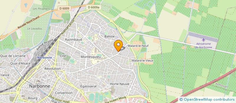 localisation de l'entreprise MONSIEUR JOSEPH GROSS  NARBONNE