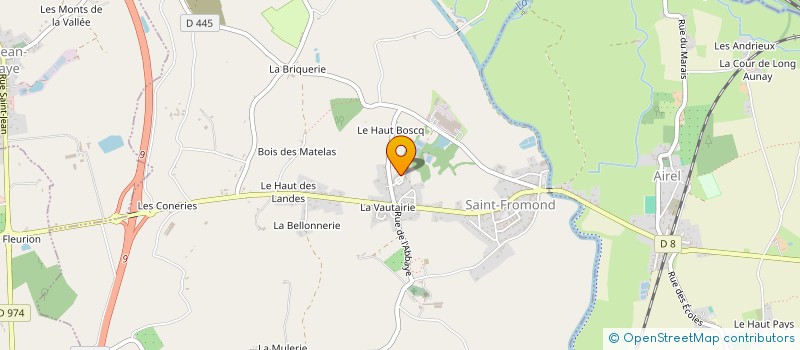 localisation de l'entreprise MONSIEUR JOSEPH GUENIER à PONT-HEBERT