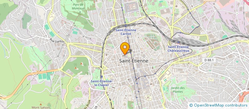 localisation de l'entreprise MONSIEUR JOSEPH GUERDNER à SAINT-ETIENNE