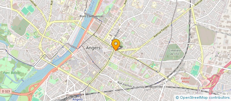 localisation de l'entreprise MONSIEUR JOSEPH GUEZ à ANGERS