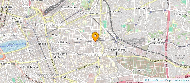localisation de l'entreprise MONSIEUR JOSEPH GUTTIERES à MARSEILLE