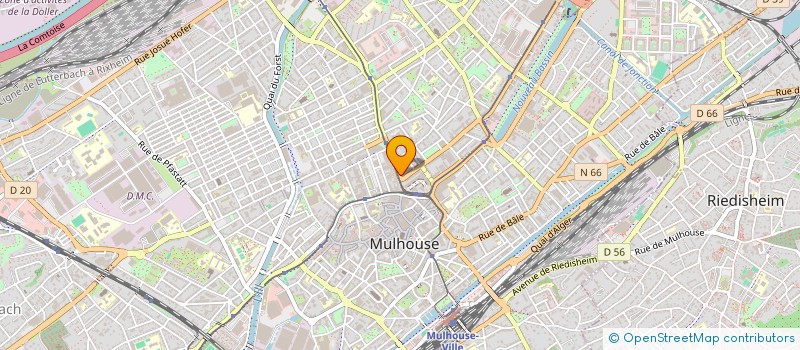 localisation de l'entreprise MONSIEUR JOSEPH GYEBOAHO  MULHOUSE