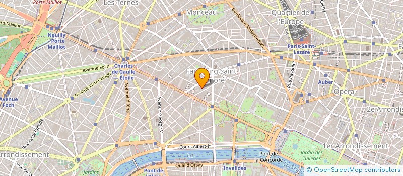 localisation de l'entreprise MONSIEUR JOSEPH HAGEGE  PARIS