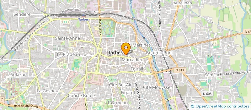 localisation de l'entreprise MONSIEUR JOSEPH HAMDI  TARBES