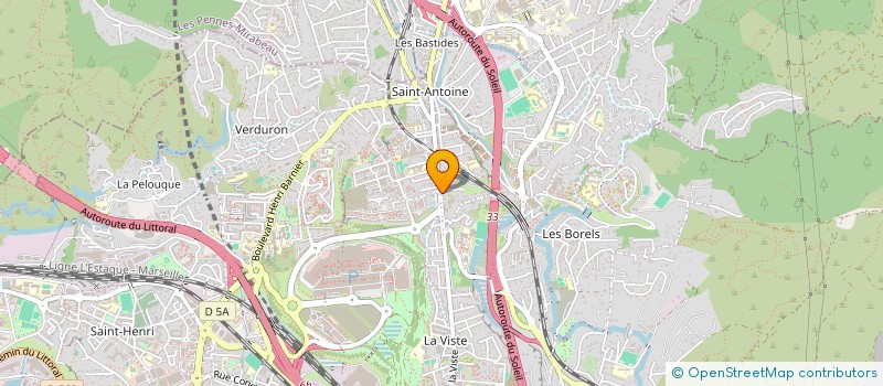 localisation de l'entreprise MONSIEUR JOSEPH HAROUCHE  MARSEILLE