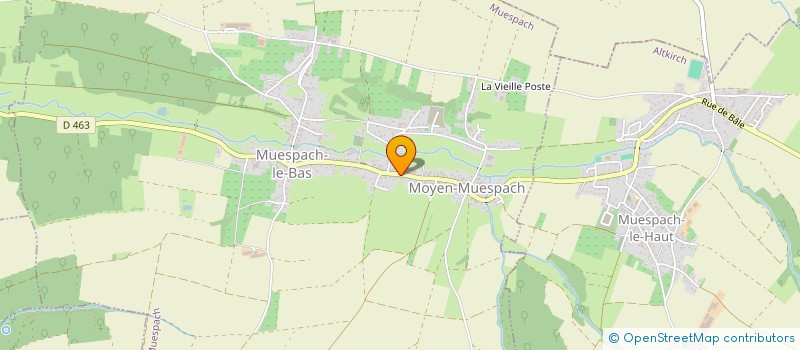 localisation de l'entreprise MONSIEUR JOSEPH HATSTATT  MUESPACH