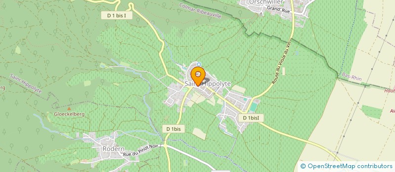 localisation de l'entreprise MONSIEUR JOSEPH HEINRICH  SAINT-HIPPOLYTE