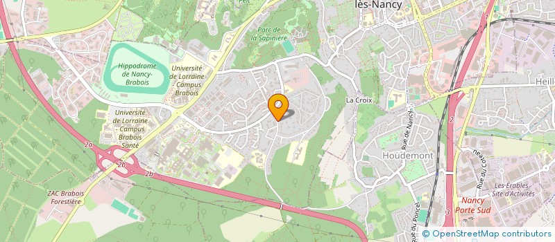 localisation de l'entreprise MONSIEUR JOSEPH HENNY à VANDŒUVRE-LES-NANCY