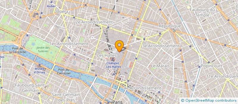 localisation de l'entreprise MONSIEUR JOSEPH HENRI LAMBERT  PARIS