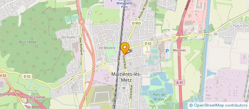 localisation de l'entreprise MONSIEUR JOSEPH HENRY  MAIZIERES-LES-METZ