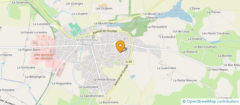 localisation de l'entreprise MONSIEUR JOSEPH HERBER à LE PERTRE