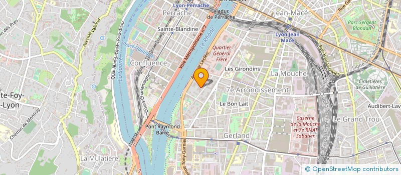 localisation de l'entreprise MONSIEUR JOSEPH HERBERT  LYON