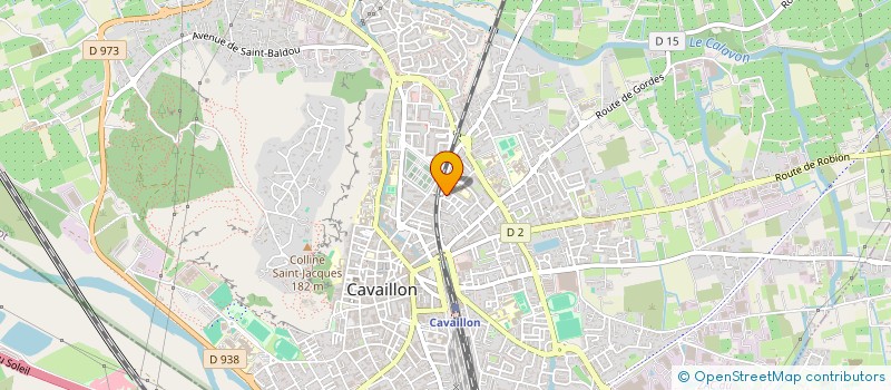 localisation de l'entreprise MONSIEUR JOSEPH HEREDIA  CAVAILLON