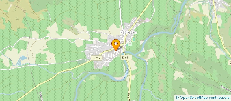 localisation de l'entreprise MONSIEUR JOSEPH HERNANDIS  FERRALS-LES-CORBIERES