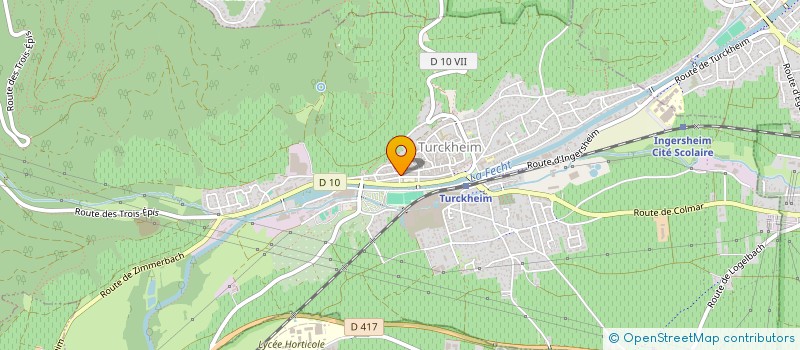 localisation de l'entreprise MONSIEUR JOSEPH HERRMANN  TURCKHEIM