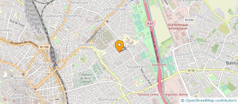 localisation de l'entreprise MONSIEUR JOSEPH HILFIGER  TOULOUSE
