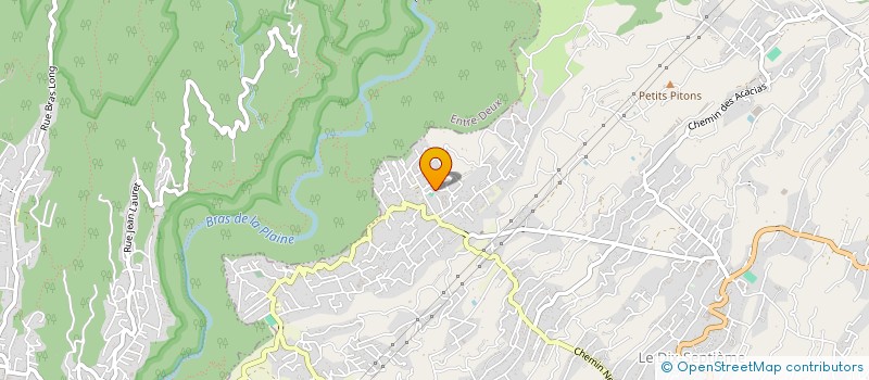 localisation de l'entreprise MONSIEUR JOSEPH HOARAU  LE TAMPON