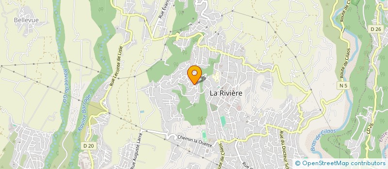 localisation de l'entreprise MONSIEUR JOSEPH HOARAU à SAINT-LOUIS