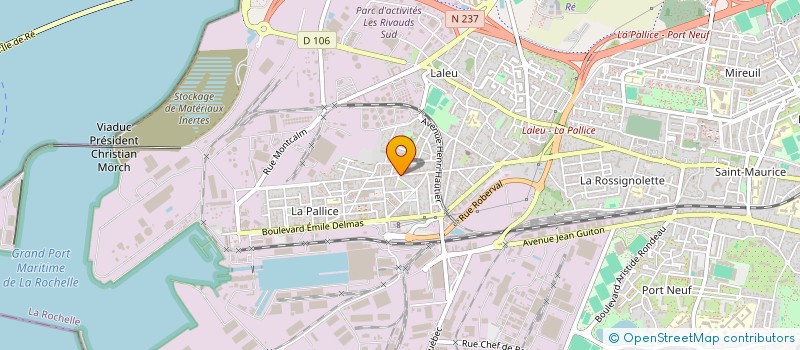 localisation de l'entreprise MONSIEUR JOSEPH HOFFSTETTER  LA ROCHELLE