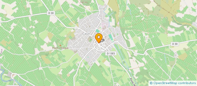 localisation de l'entreprise MONSIEUR JOSEPH HOMER JEFFERIES  CAUX