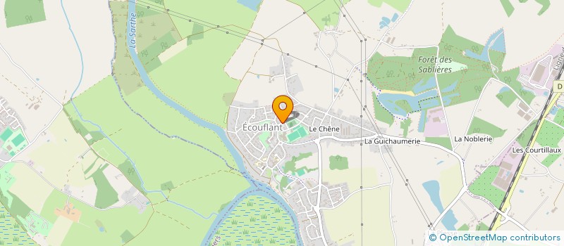 localisation de l'entreprise MONSIEUR JOSEPH HOUDEBINE  ANGERS