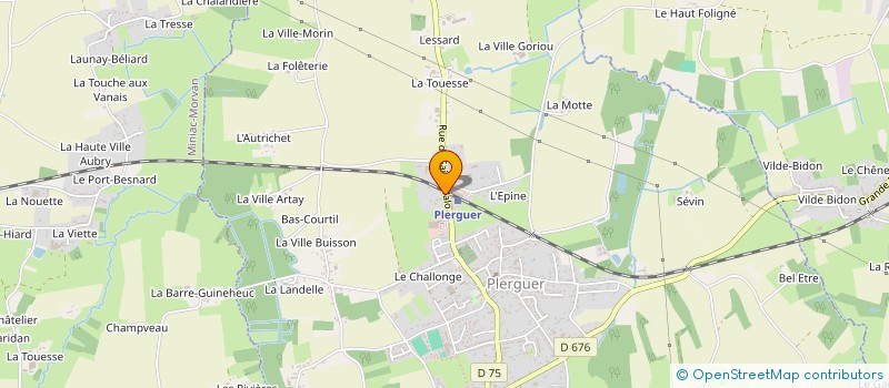 localisation de l'entreprise MONSIEUR JOSEPH HOUDUSSE à PLERGUER