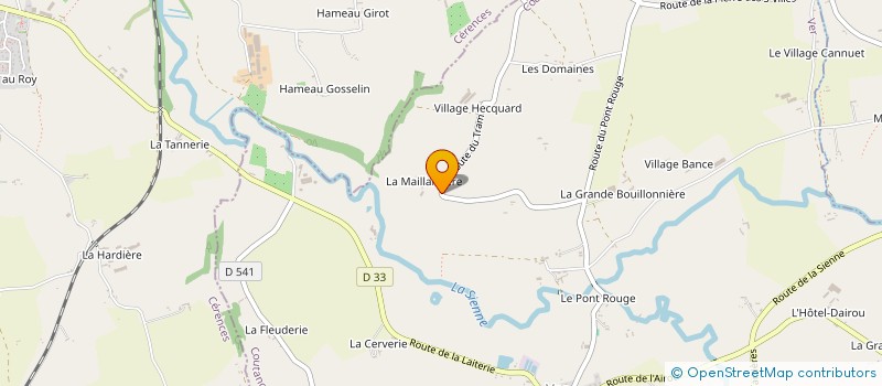 localisation de l'entreprise MONSIEUR JOSEPH HUE  VER