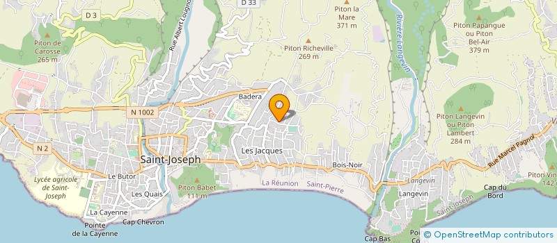 localisation de l'entreprise MONSIEUR JOSEPH HUET à SAINT-JOSEPH