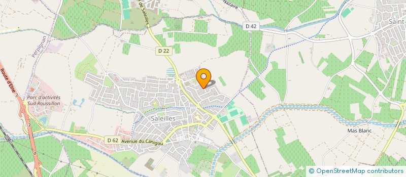 localisation de l'entreprise MONSIEUR JOSEPH IBANEZ à SALEILLES