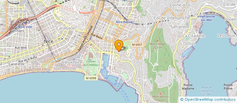 localisation de l'entreprise MONSIEUR JOSEPH IBGHI à NICE