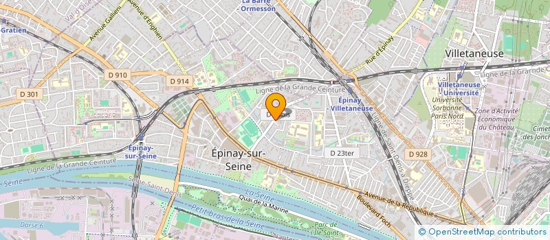 localisation de l'entreprise MONSIEUR JOSEPH IBGUI à EPINAY-SUR-SEINE