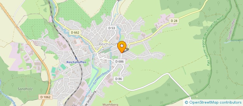 localisation de l'entreprise MONSIEUR JOSEPH IFFLAND  REICHSHOFFEN