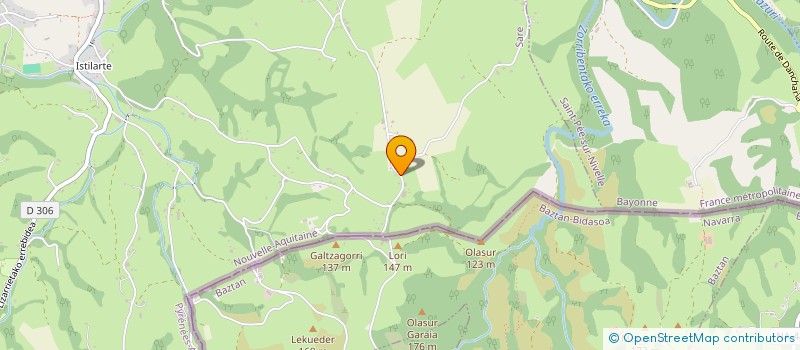 localisation de l'entreprise MONSIEUR JOSEPH IRIBARREN  SARE